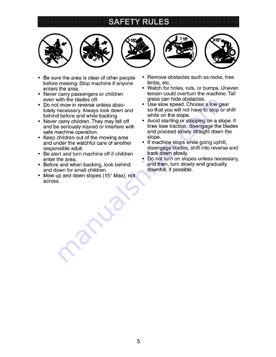 Craftsman 917.272941 Owner'S Manual Download Page 5