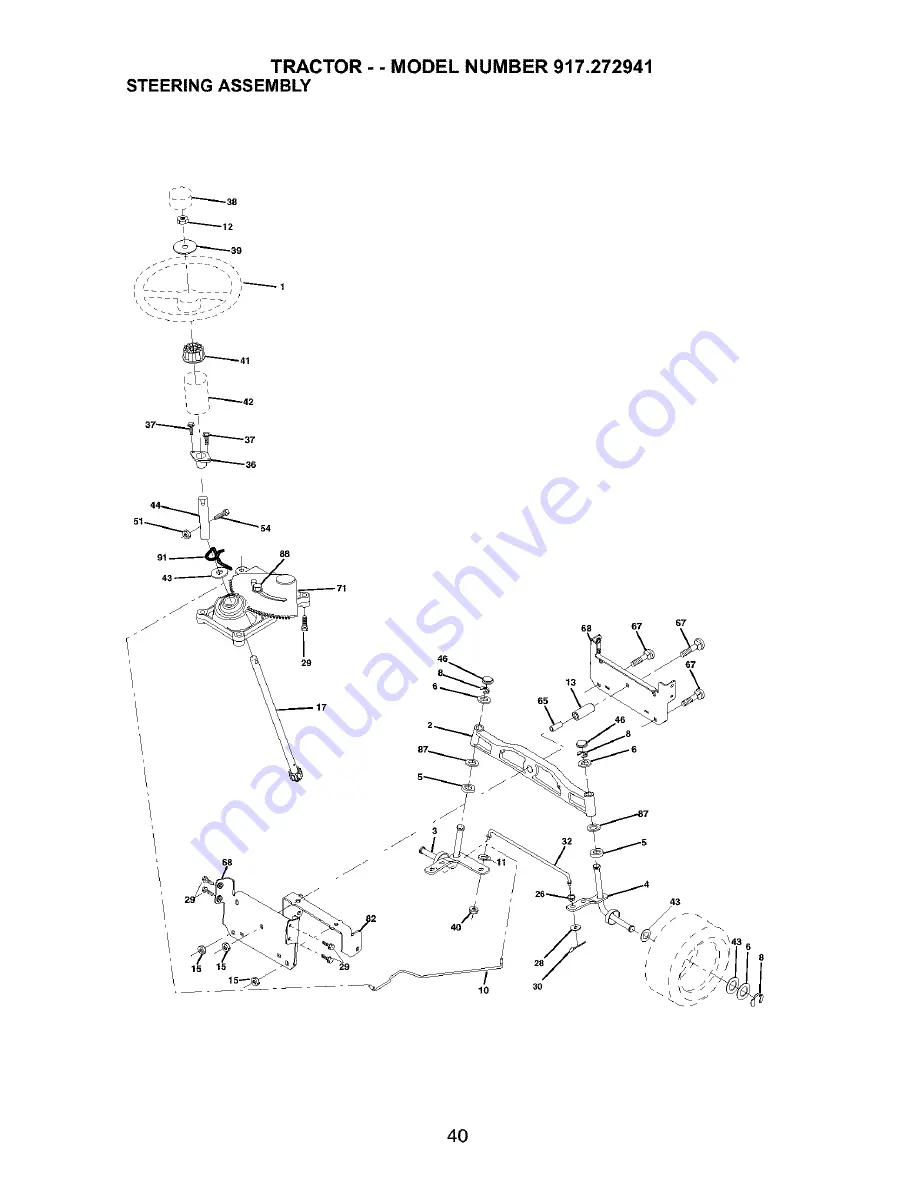 Craftsman 917.272941 Owner'S Manual Download Page 40