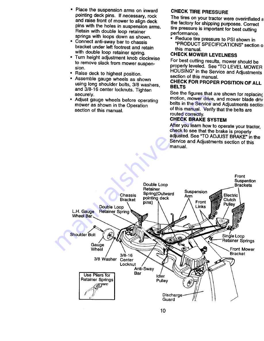 Craftsman 917.273051 Owner'S Manual Download Page 10