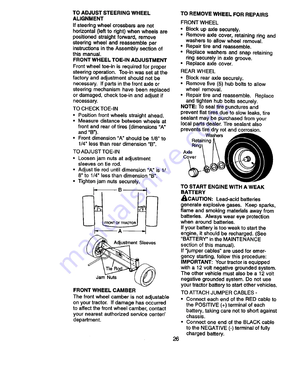 Craftsman 917.273051 Скачать руководство пользователя страница 26