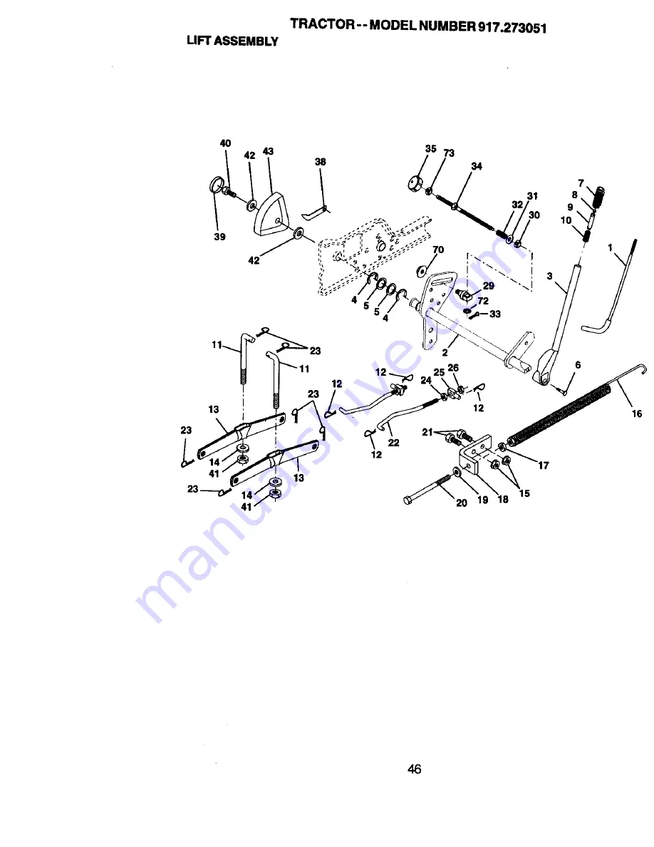 Craftsman 917.273051 Owner'S Manual Download Page 46