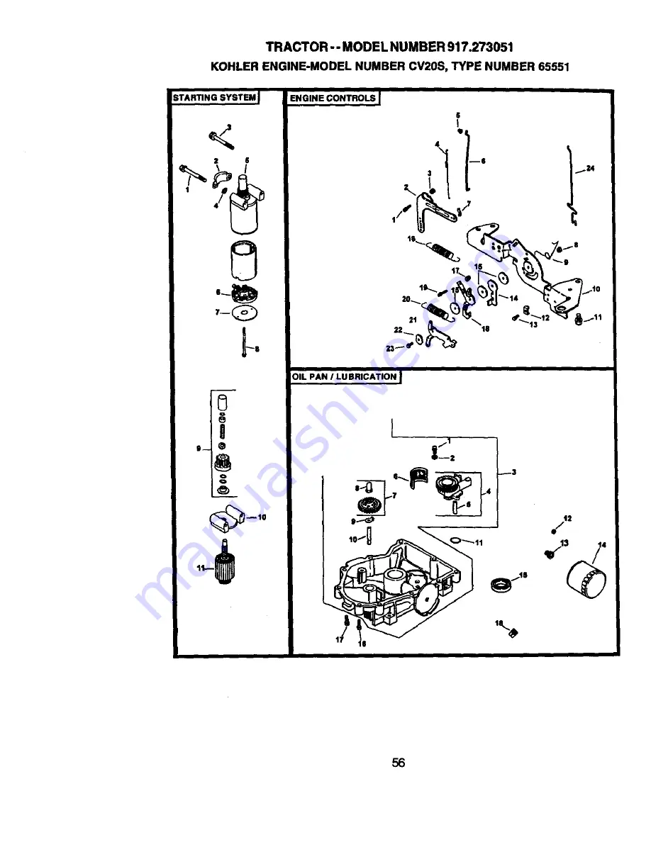 Craftsman 917.273051 Скачать руководство пользователя страница 56