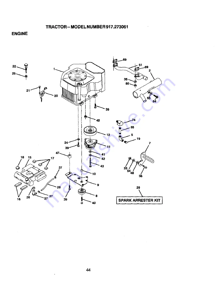 Craftsman 917.273061 Owner'S Manual Download Page 44