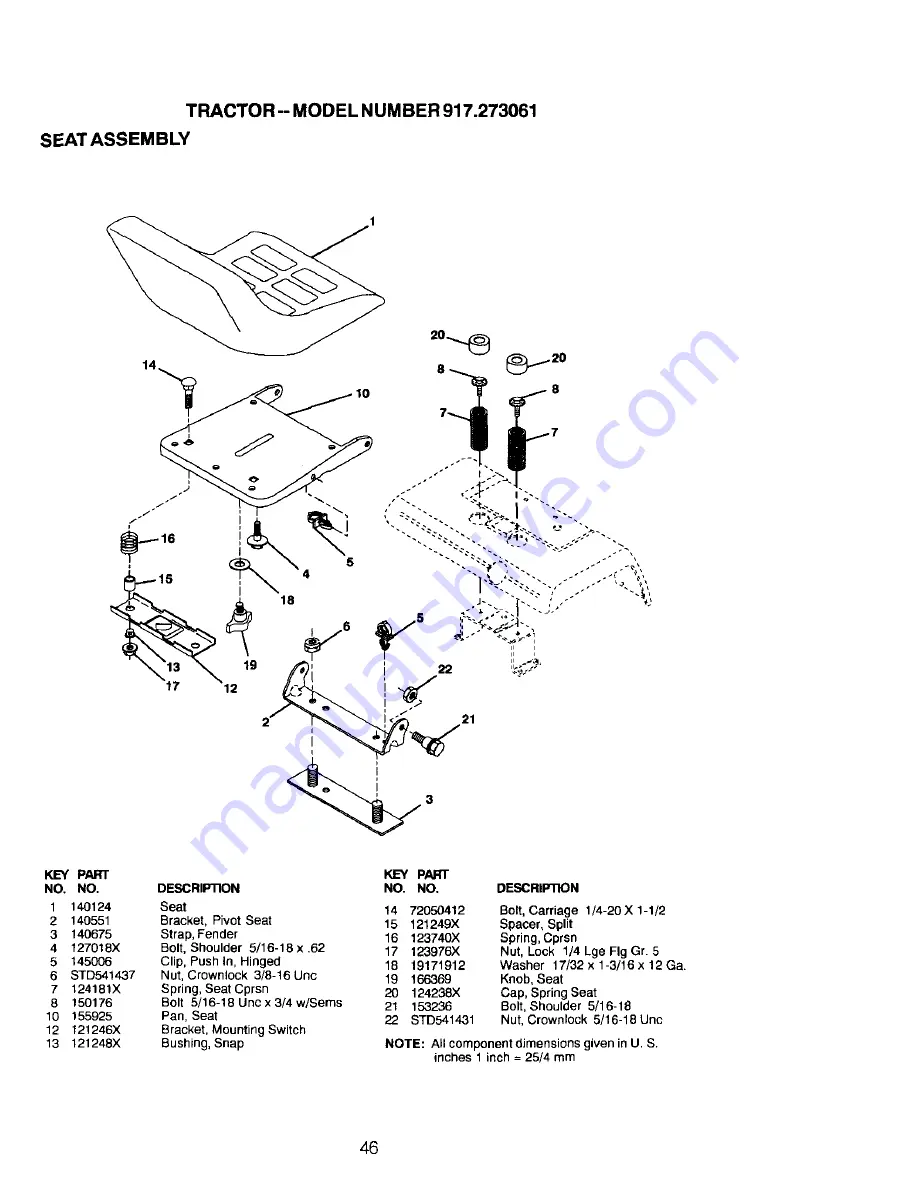 Craftsman 917.273061 Скачать руководство пользователя страница 46