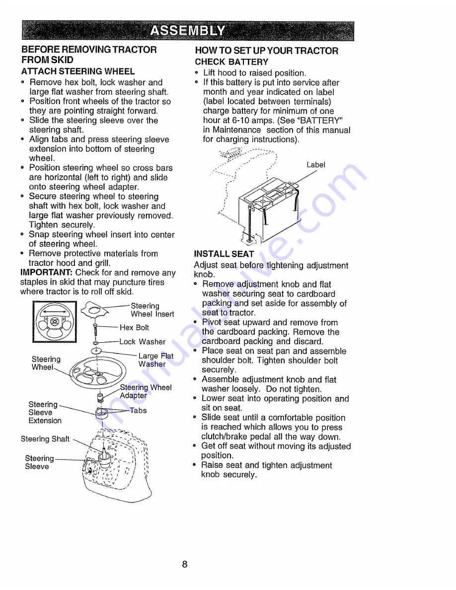 Craftsman 917.273101 Скачать руководство пользователя страница 8