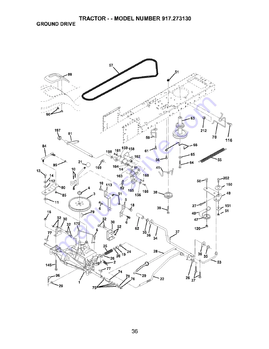 Craftsman 917.273130 Owner'S Manual Download Page 36