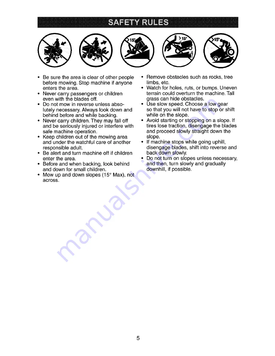 Craftsman 917.273131 Owner'S Manual Download Page 5