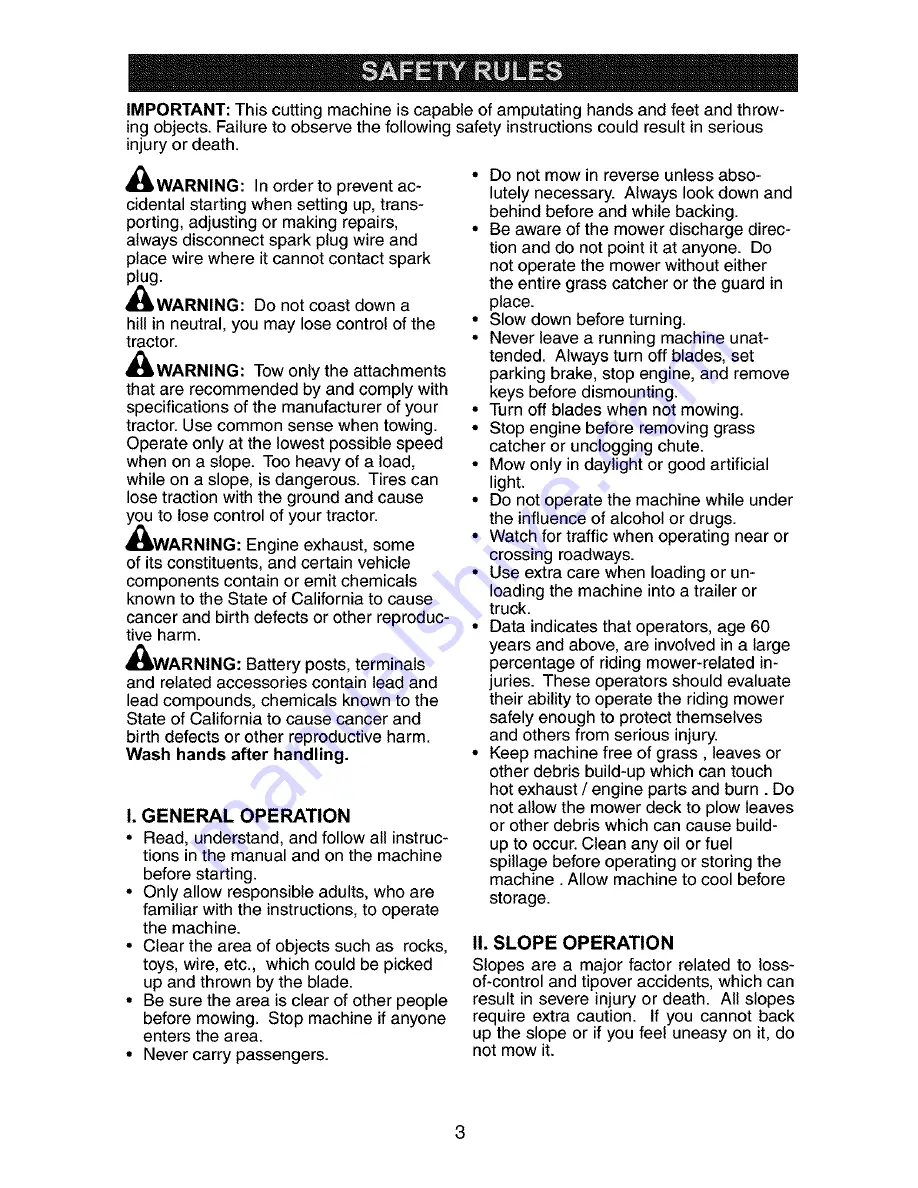 Craftsman 917.273140 Owner'S Manual Download Page 3