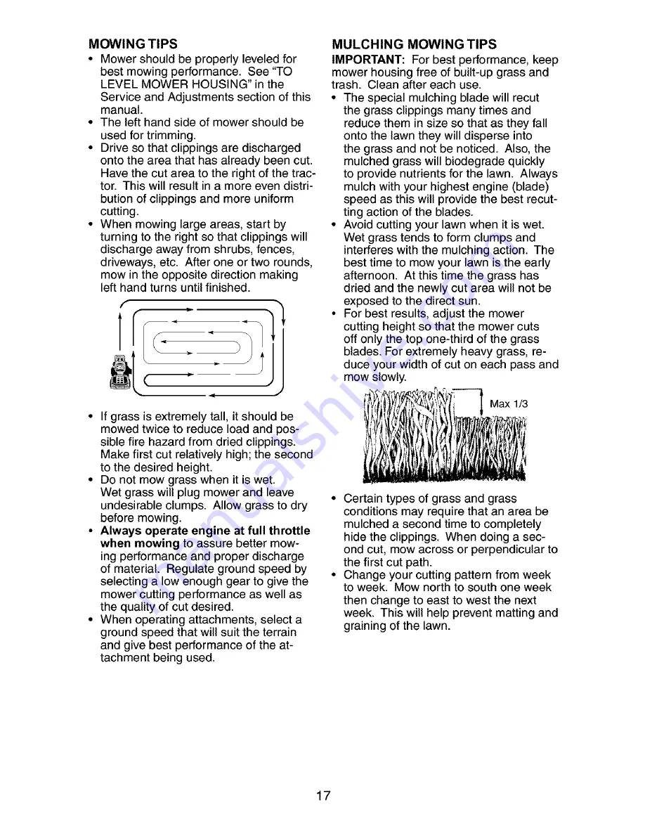 Craftsman 917.273140 Owner'S Manual Download Page 17