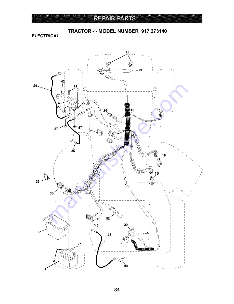 Craftsman 917.273140 Owner'S Manual Download Page 34