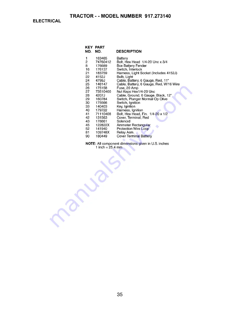 Craftsman 917.273140 Owner'S Manual Download Page 35