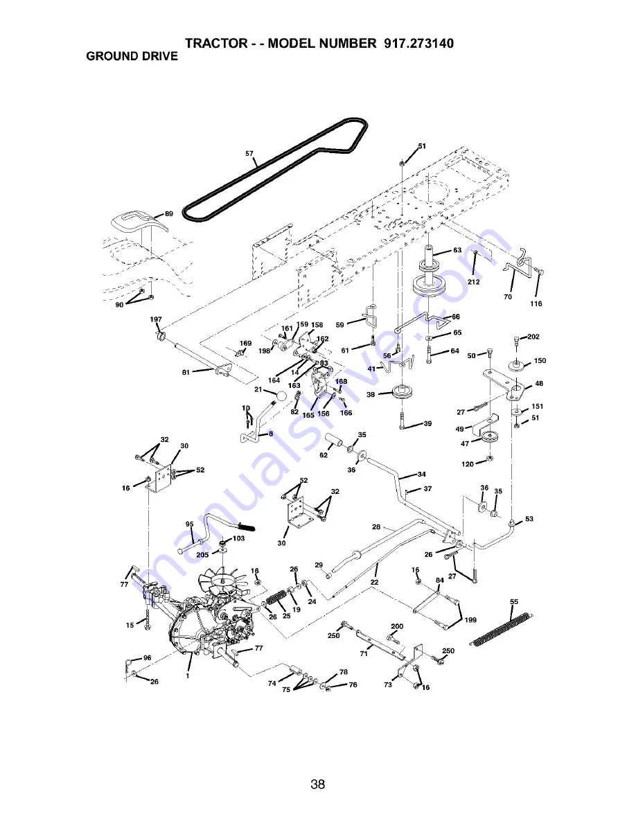 Craftsman 917.273140 Owner'S Manual Download Page 38