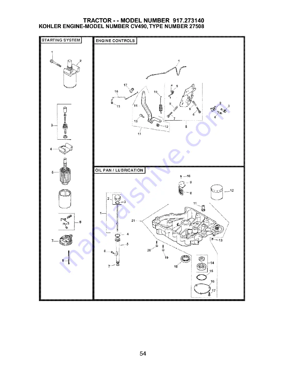 Craftsman 917.273140 Owner'S Manual Download Page 54