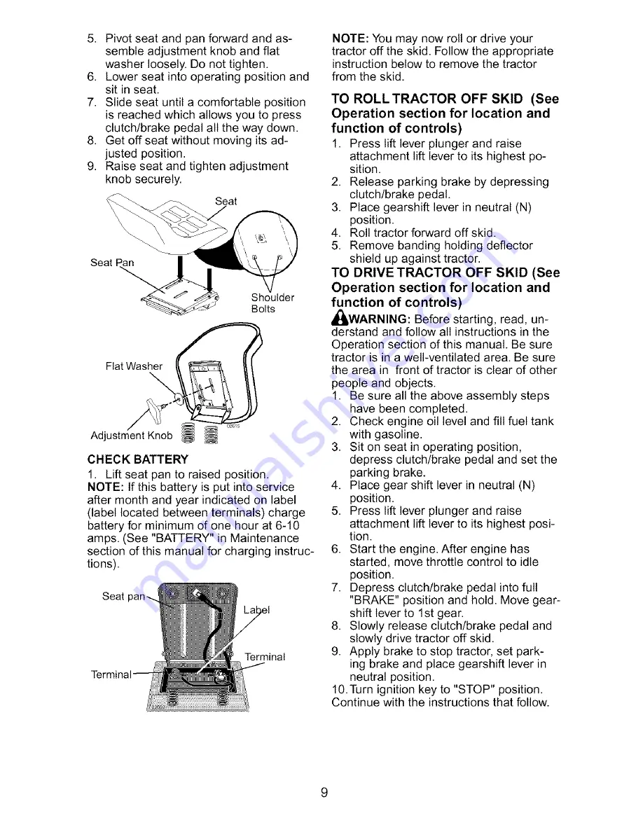 Craftsman 917.27317 Owner'S Manual Download Page 9