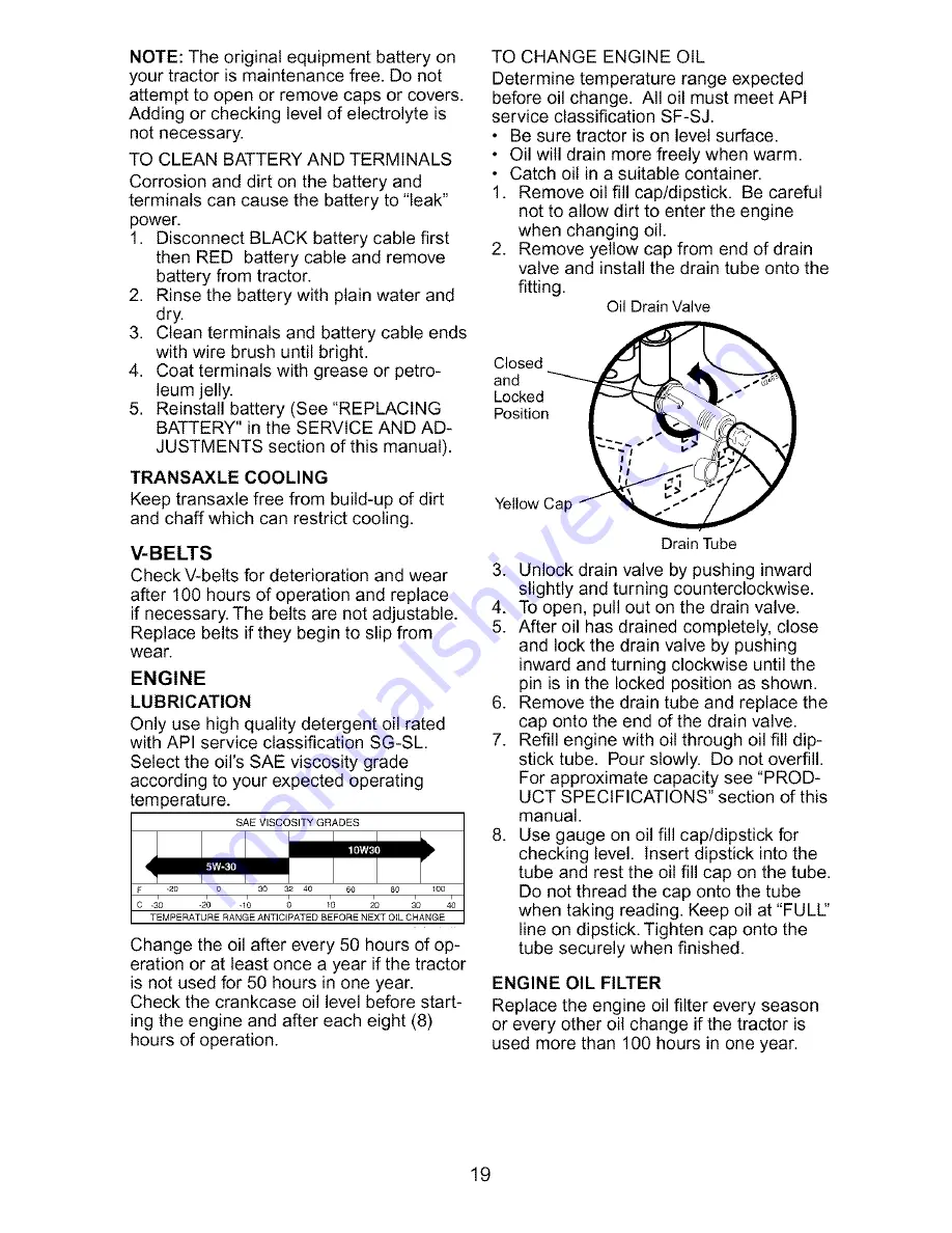 Craftsman 917.27317 Owner'S Manual Download Page 19