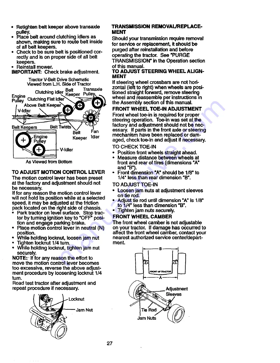 Craftsman 917.273220 Owner'S Manual Download Page 27