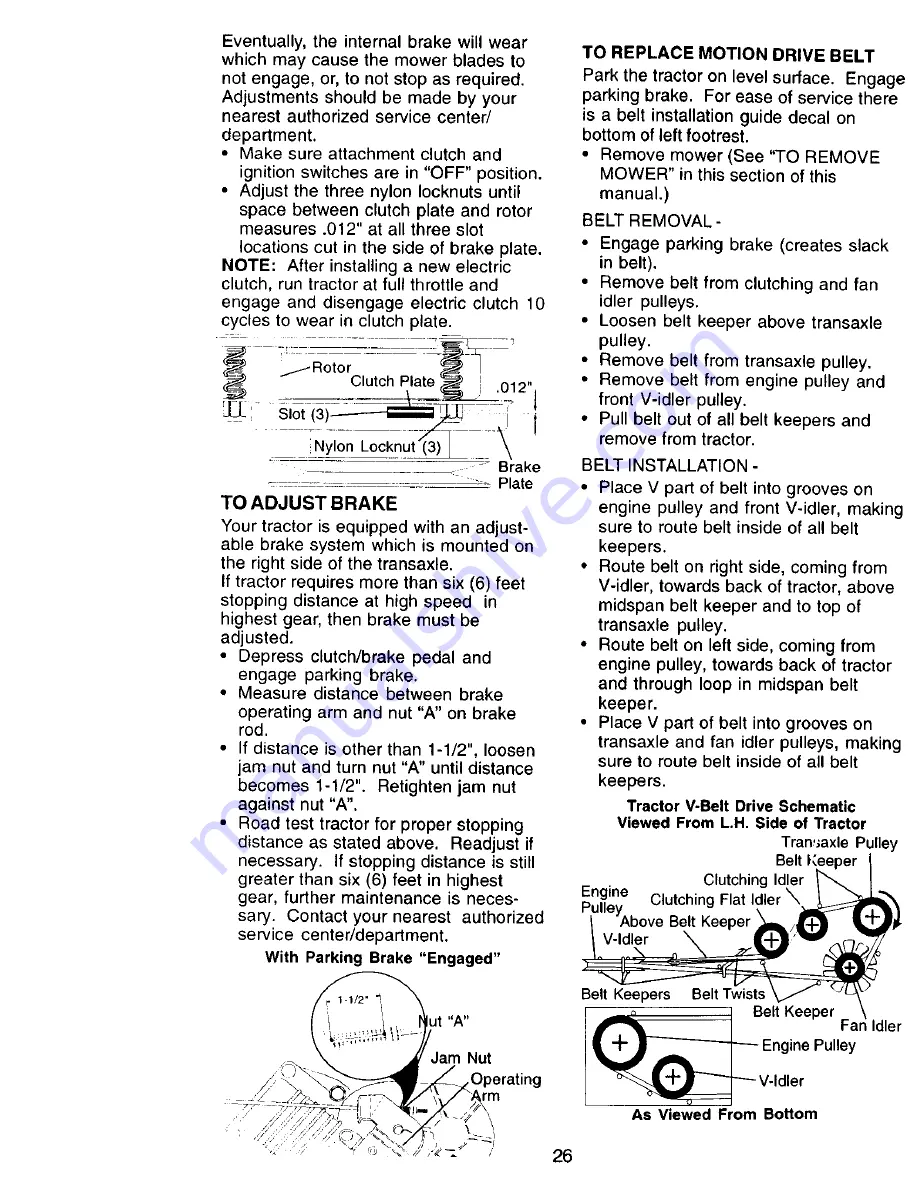 Craftsman 917.273222 Owner'S Manual Download Page 26