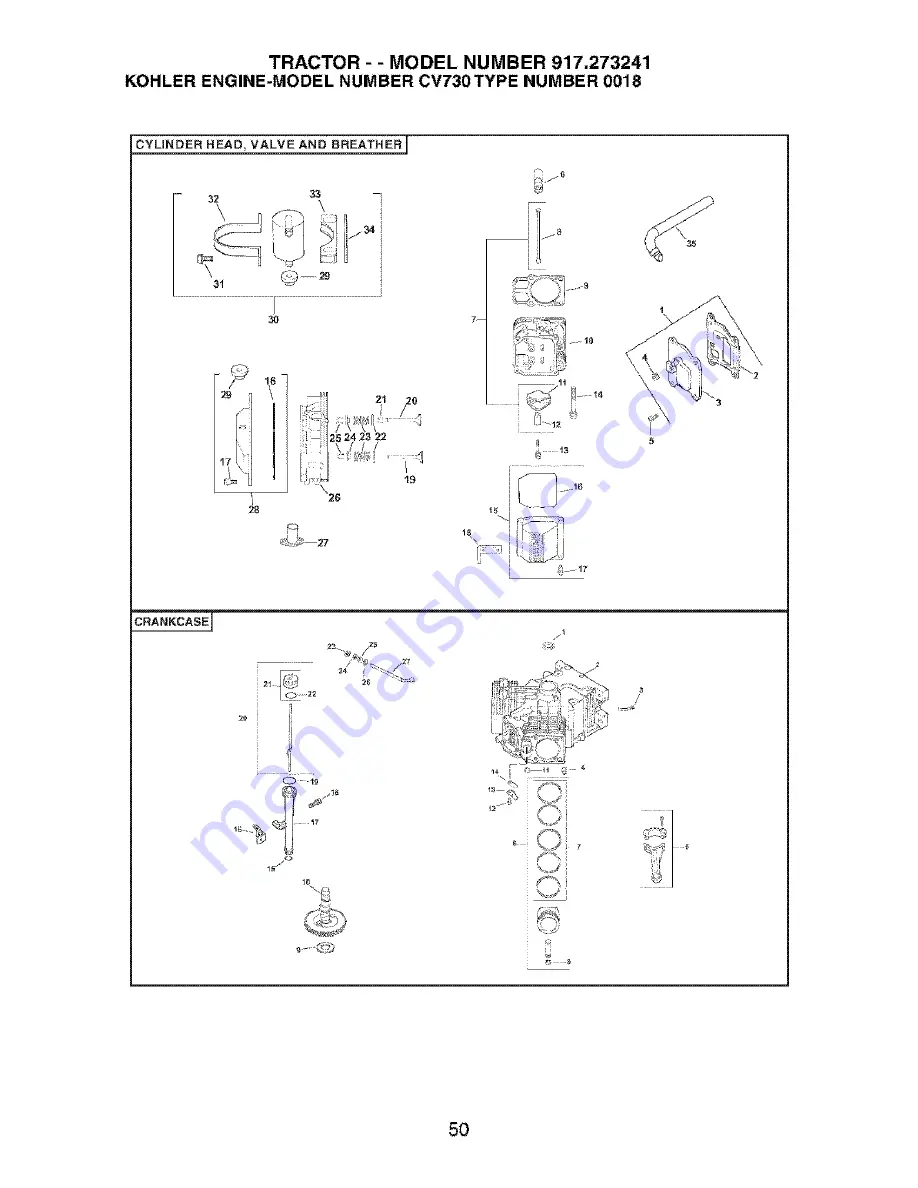 Craftsman 917.273241 Скачать руководство пользователя страница 50