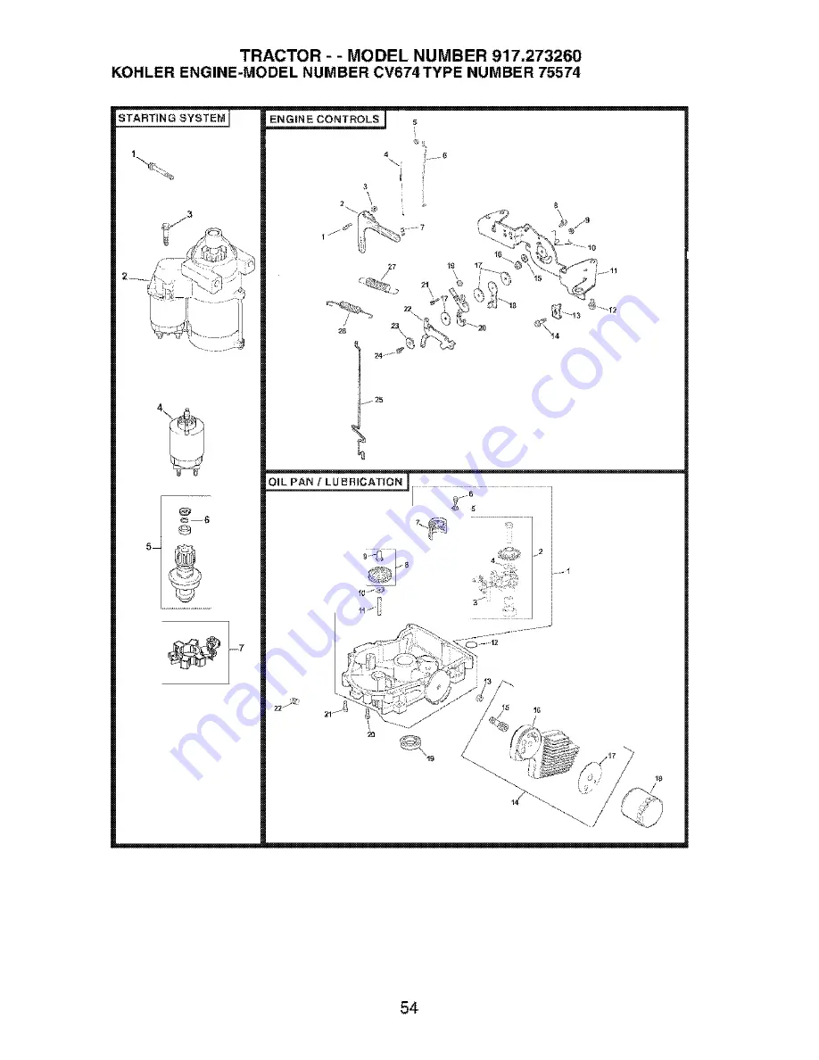 Craftsman 917.273260 Скачать руководство пользователя страница 54