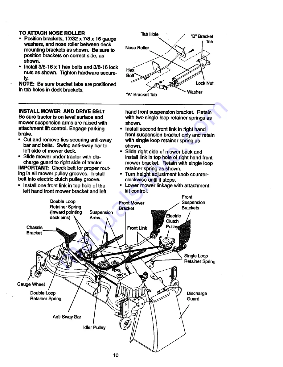 Craftsman 917.273320 Owner'S Manual Download Page 10