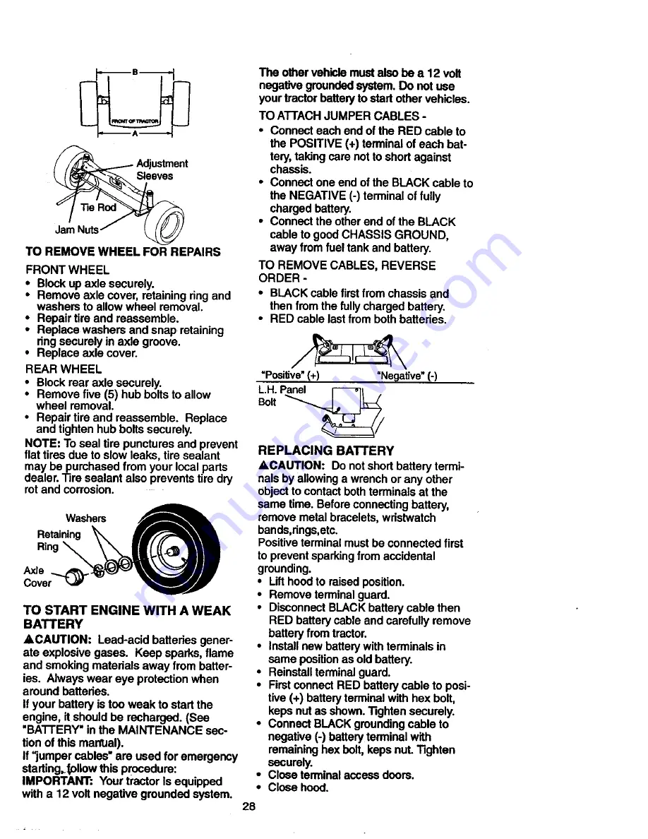 Craftsman 917.273320 Owner'S Manual Download Page 28