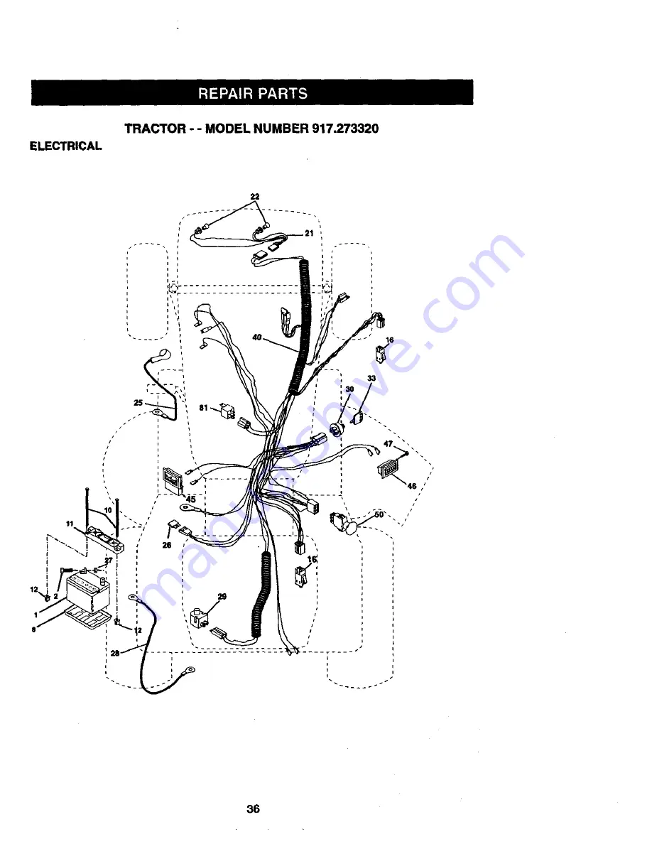 Craftsman 917.273320 Owner'S Manual Download Page 36