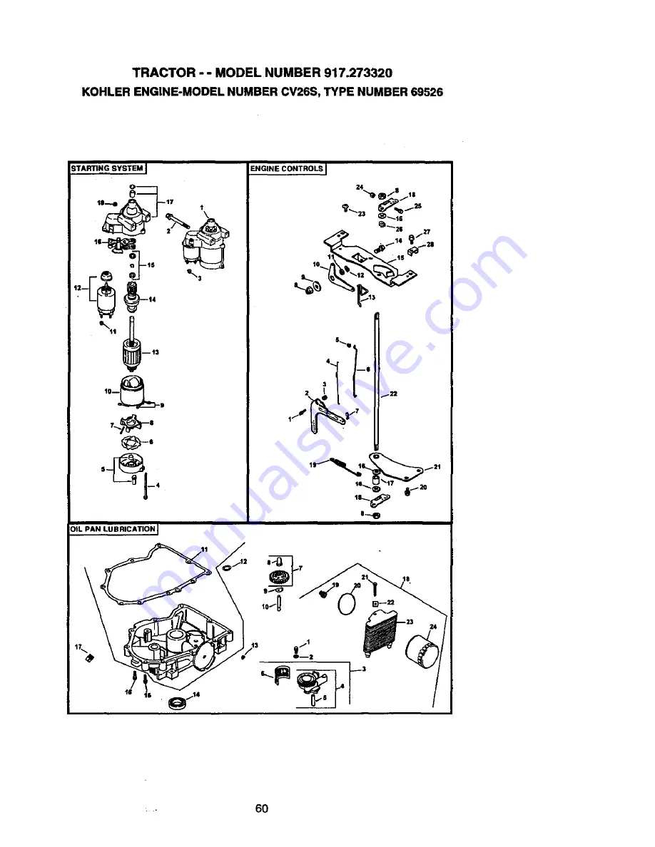 Craftsman 917.273320 Owner'S Manual Download Page 60