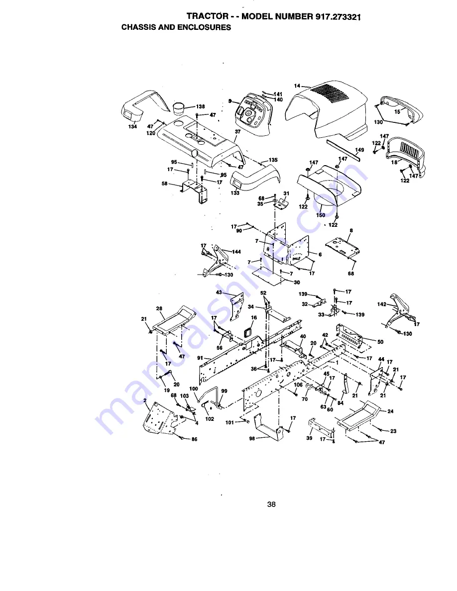 Craftsman 917.273321 Owner'S Manual Download Page 38