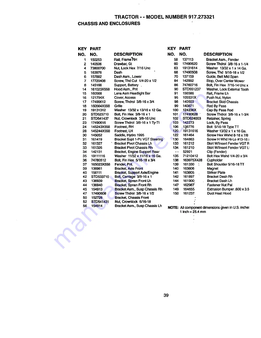 Craftsman 917.273321 Owner'S Manual Download Page 39