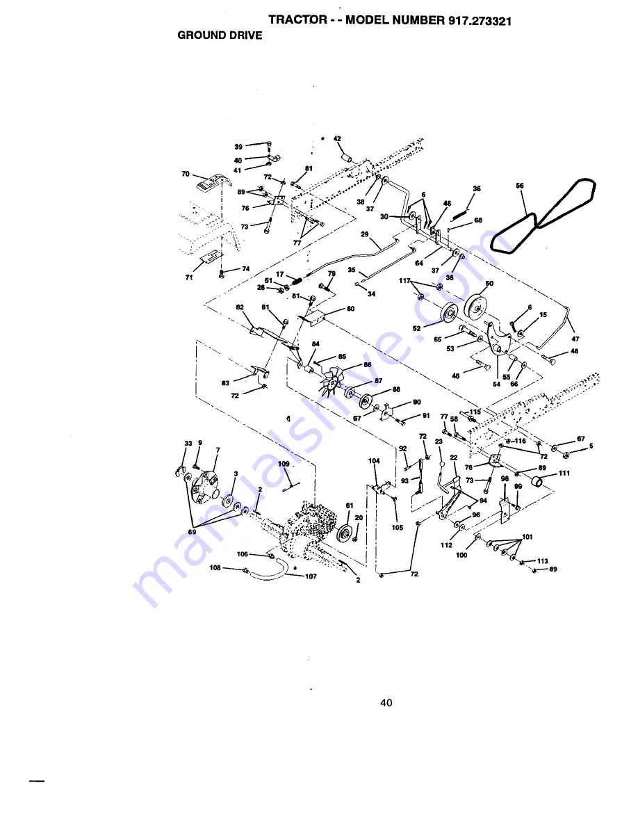 Craftsman 917.273321 Owner'S Manual Download Page 40