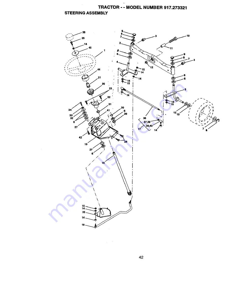 Craftsman 917.273321 Owner'S Manual Download Page 42