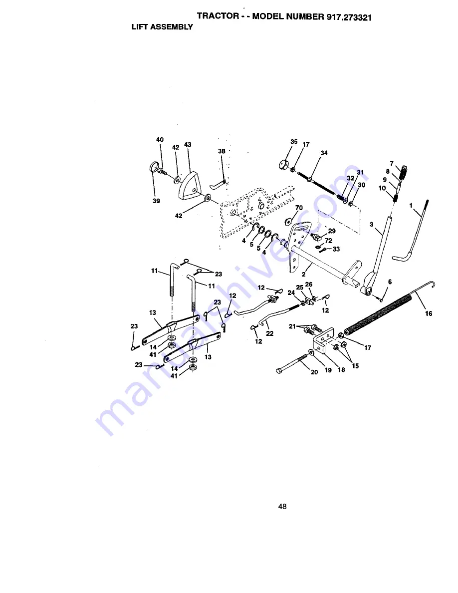 Craftsman 917.273321 Owner'S Manual Download Page 48