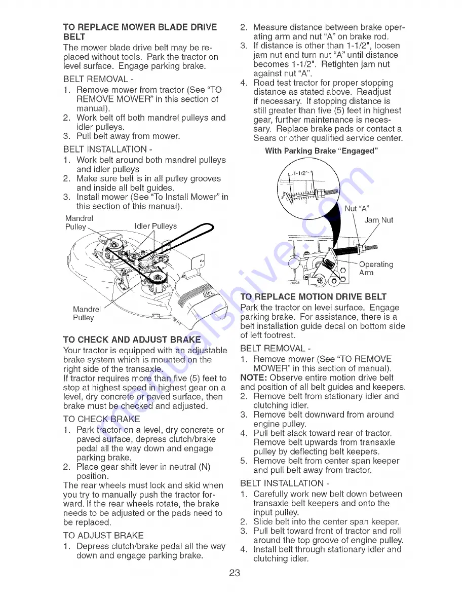 Craftsman 917.273352 Скачать руководство пользователя страница 23