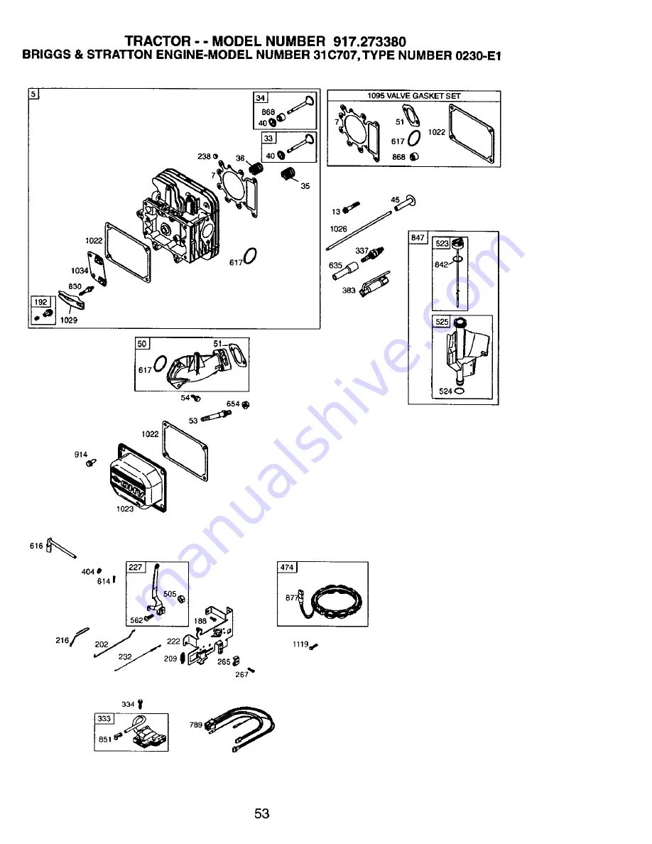 Craftsman 917.273380 Owner'S Manual Download Page 53