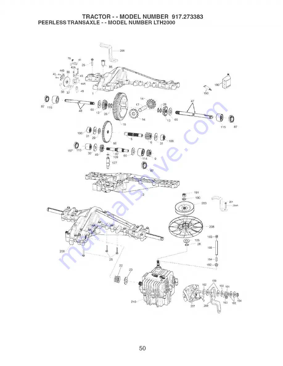 Craftsman 917.273383 Owner'S Manual Download Page 50