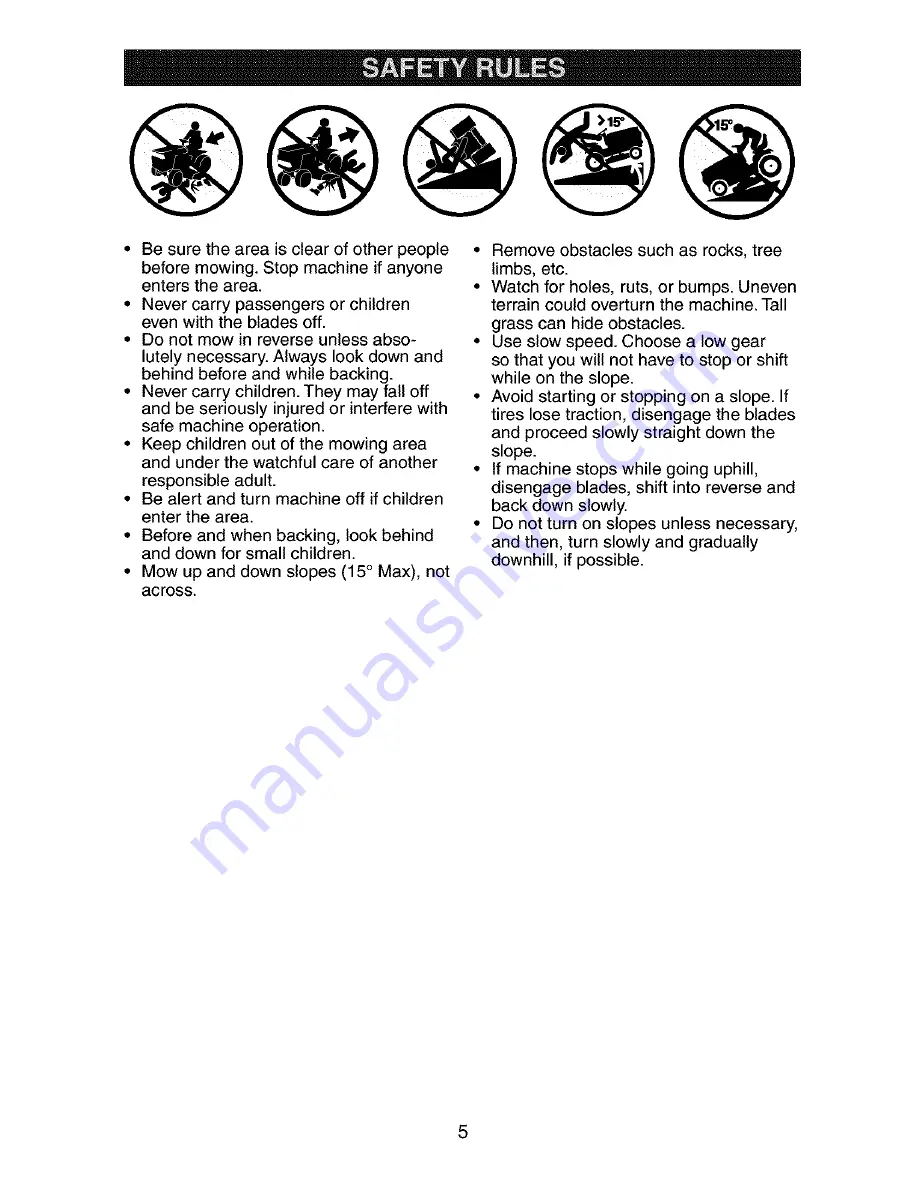 Craftsman 917.273394 Owner'S Manual Download Page 5