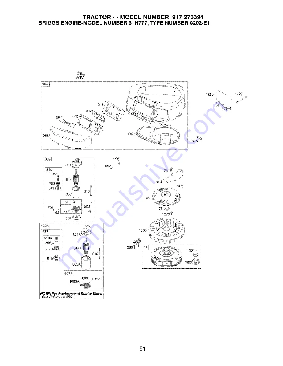 Craftsman 917.273394 Owner'S Manual Download Page 51