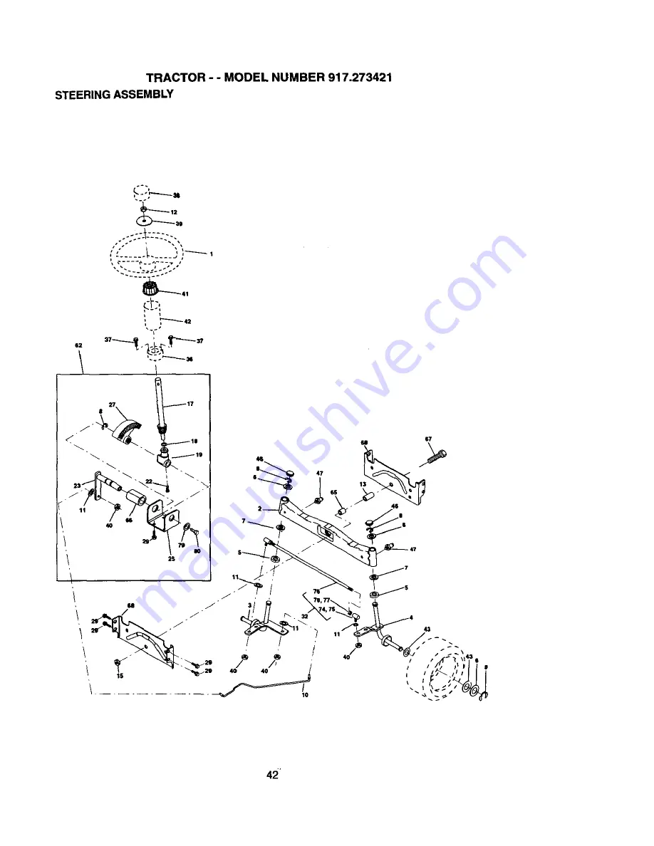 Craftsman 917.273421 Скачать руководство пользователя страница 42