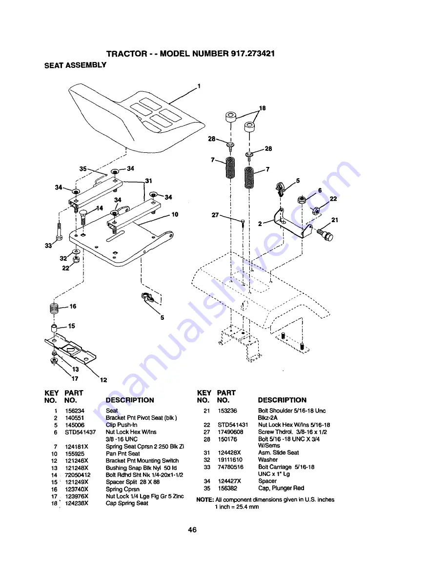 Craftsman 917.273421 Скачать руководство пользователя страница 46