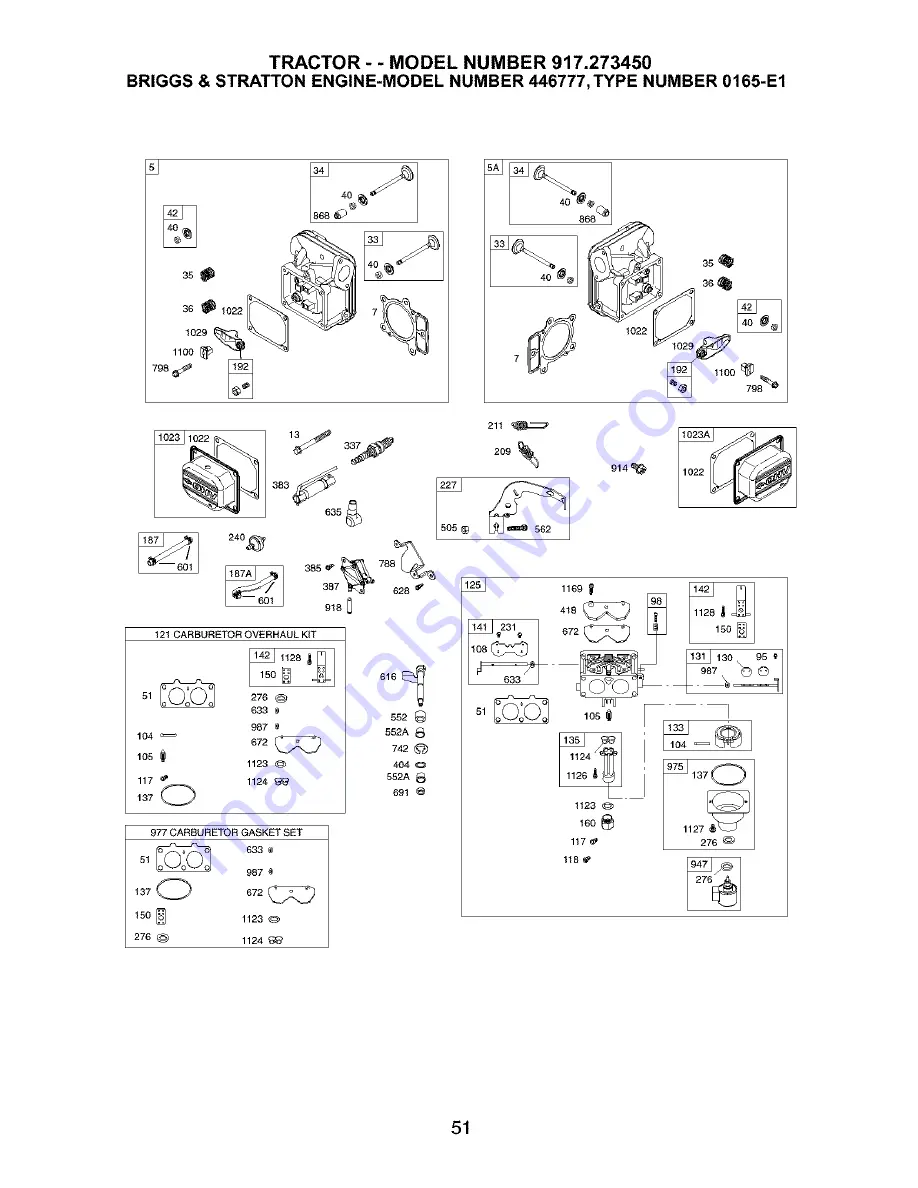 Craftsman 917.273450 Owner'S Manual Download Page 51