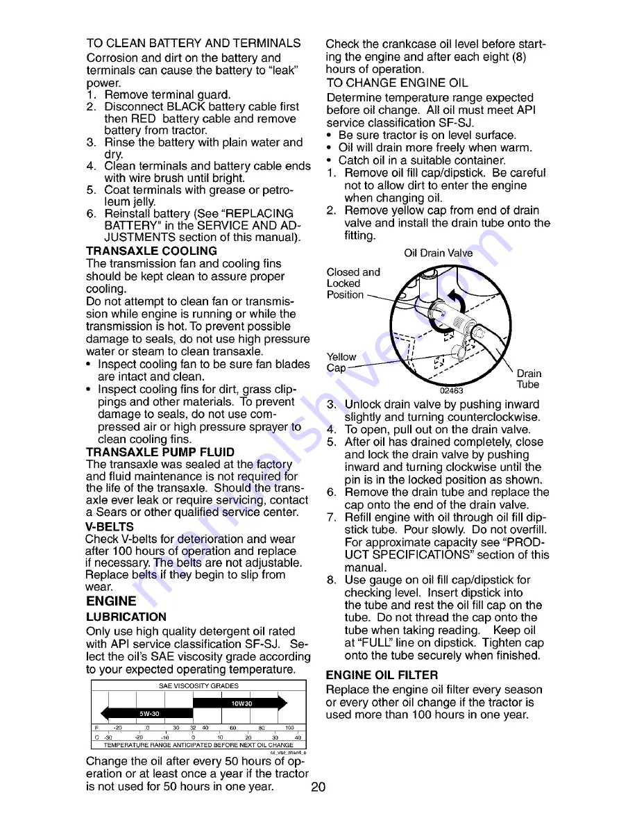 Craftsman 917.273480 Owner'S Manual Download Page 20