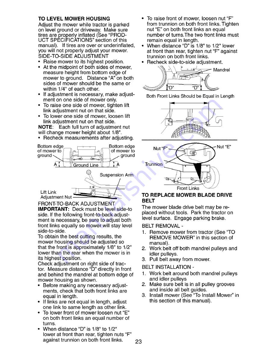 Craftsman 917.273480 Owner'S Manual Download Page 23