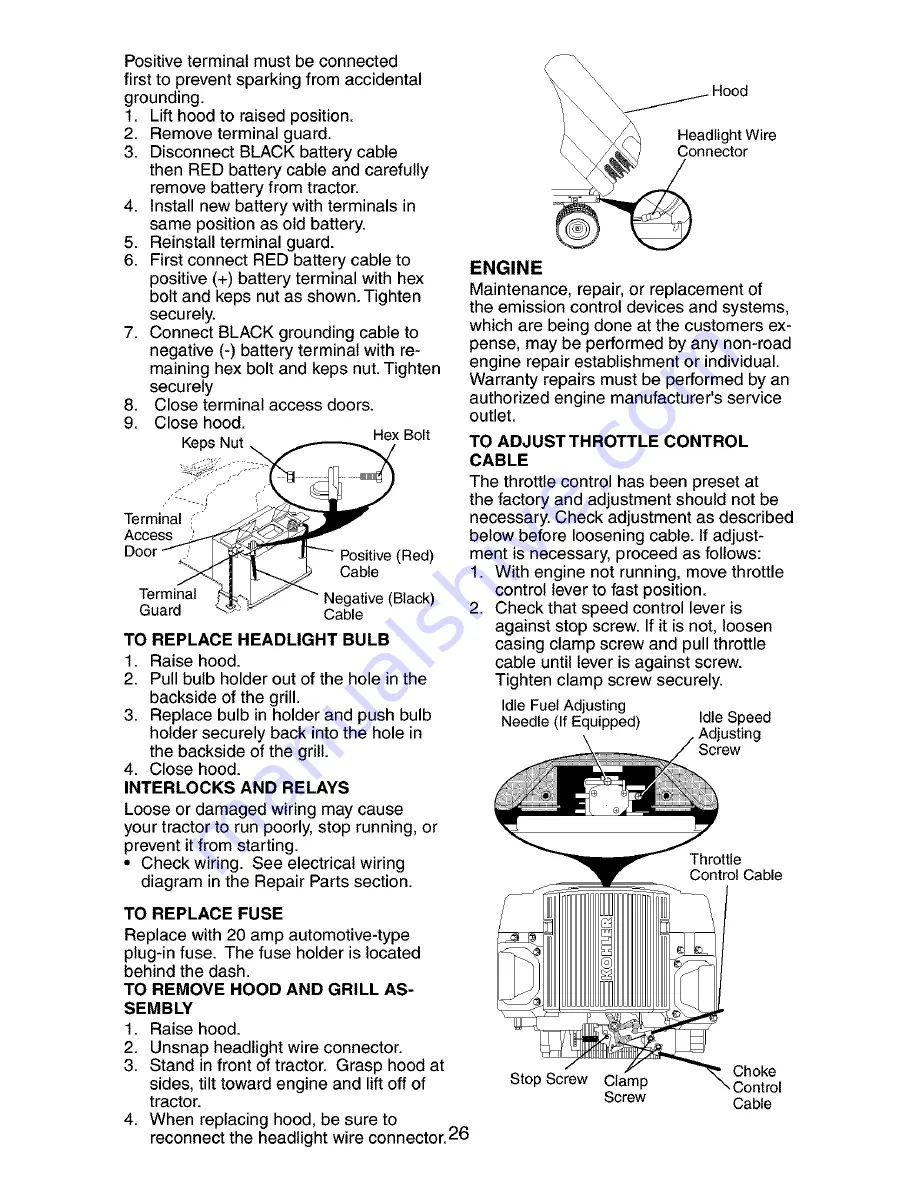 Craftsman 917.273480 Owner'S Manual Download Page 26