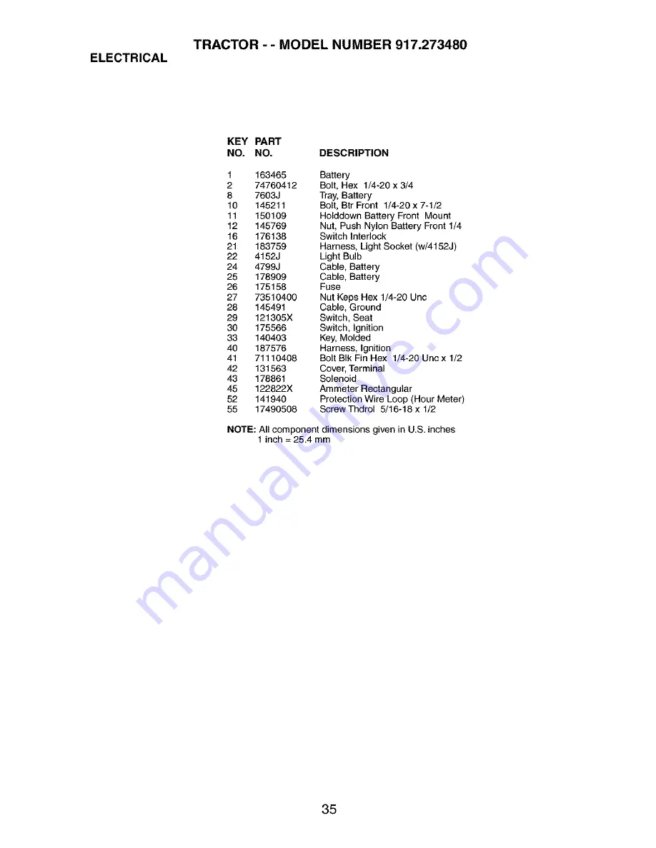 Craftsman 917.273480 Owner'S Manual Download Page 35