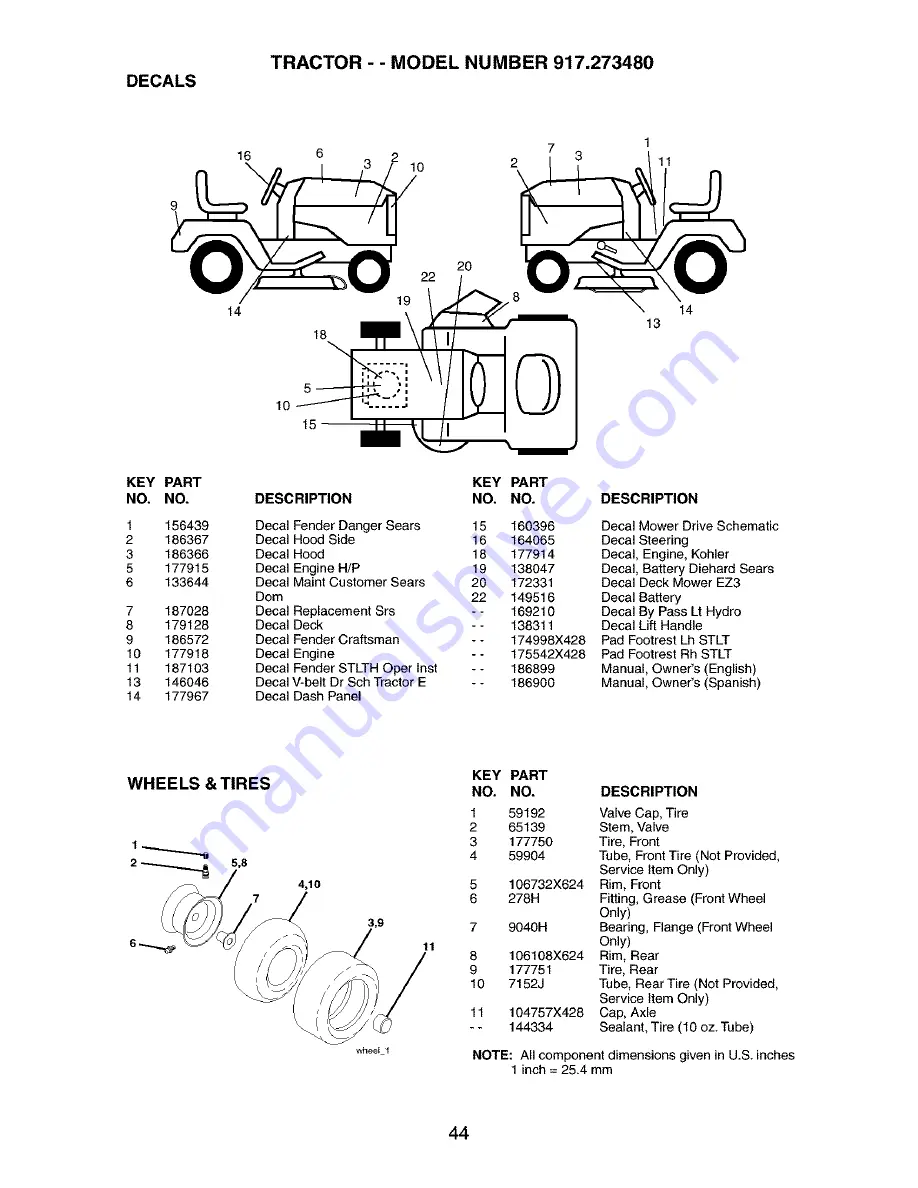 Craftsman 917.273480 Скачать руководство пользователя страница 44