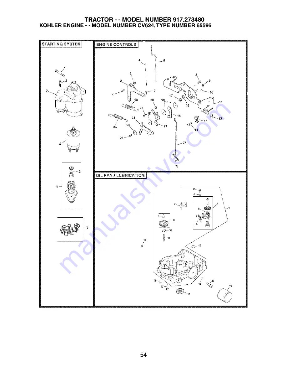 Craftsman 917.273480 Скачать руководство пользователя страница 54