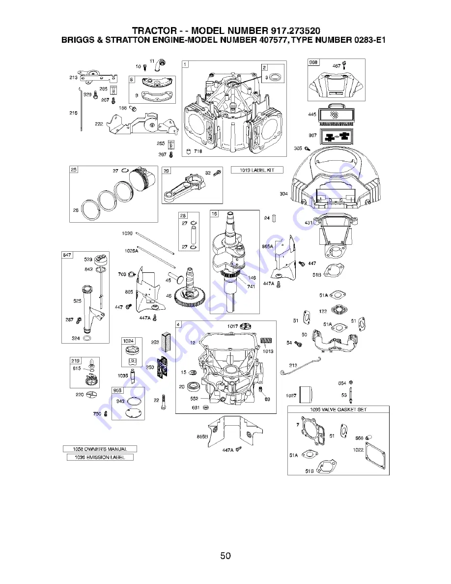 Craftsman 917.273520 Скачать руководство пользователя страница 50