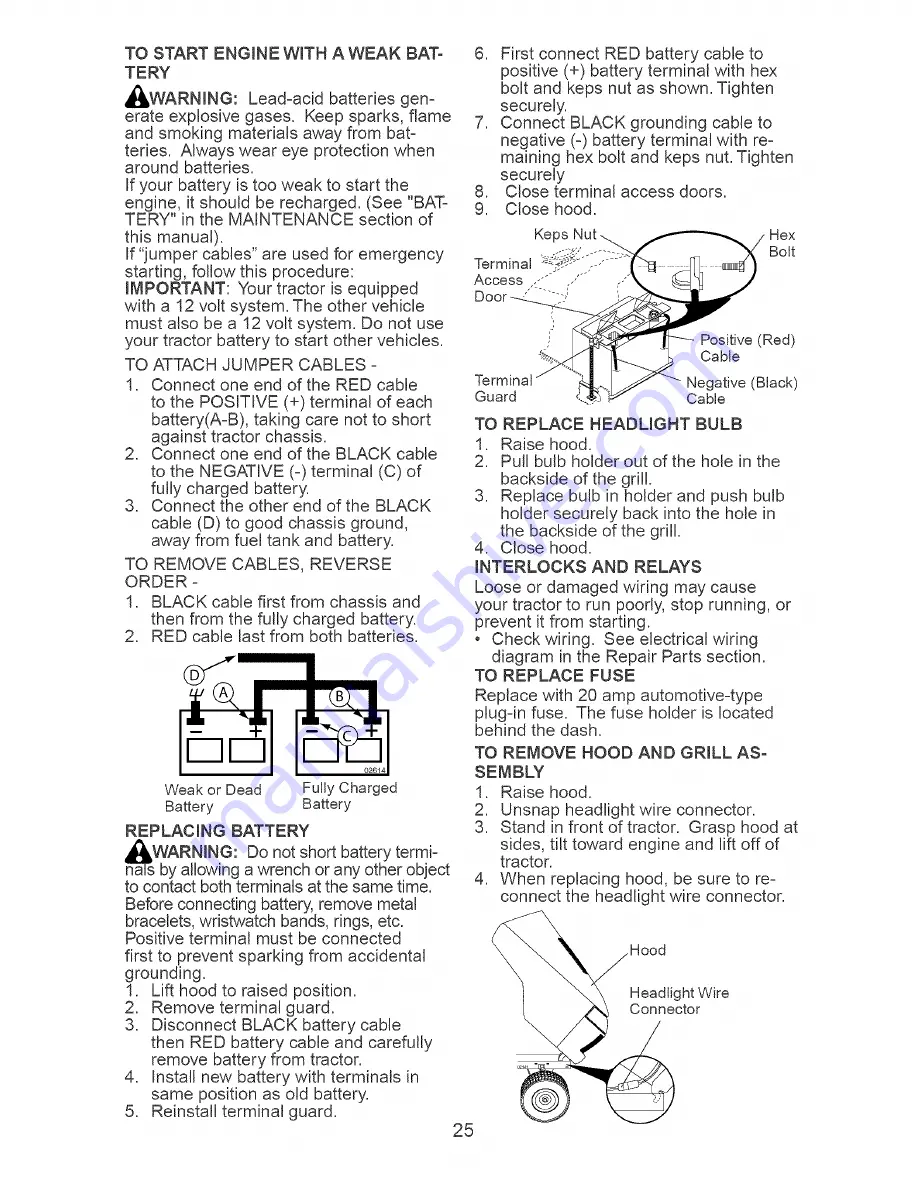 Craftsman 917.273591 Owner'S Manual Download Page 25