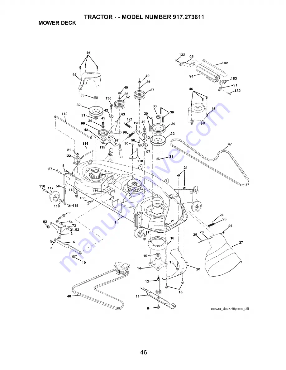 Craftsman 917.273611 Скачать руководство пользователя страница 46