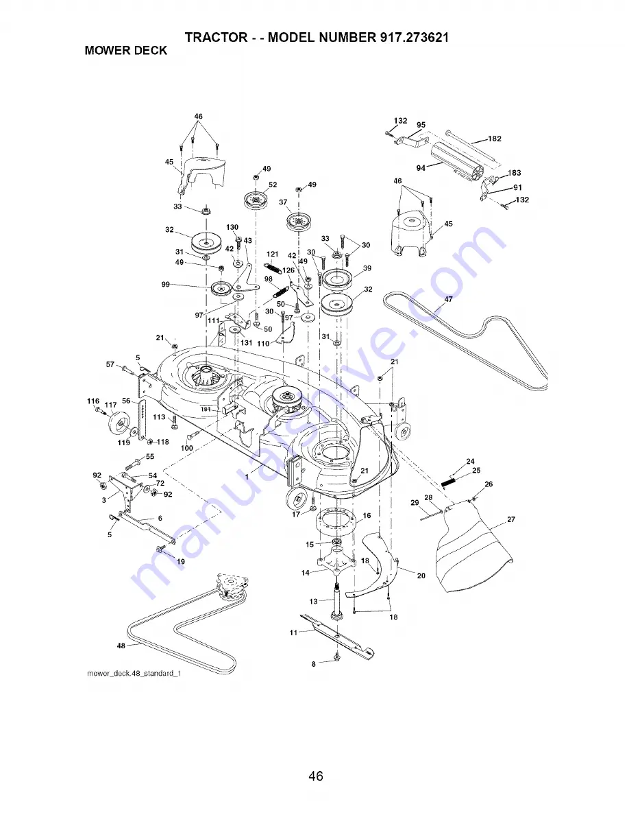 Craftsman 917.273621 Скачать руководство пользователя страница 46